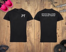 Top da allenamento personal trainer personalizzati da uomo 100% cotone te semplice!