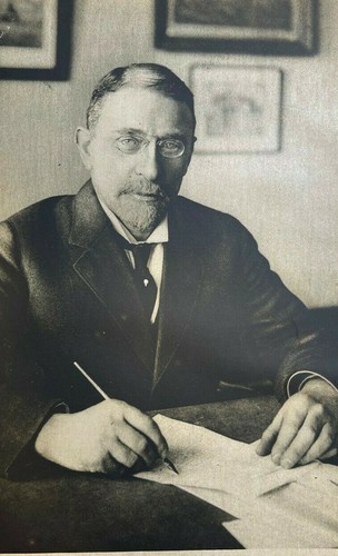 1916 Vintage Illustration Henry Morgenthau American Ambassador at Constantinople