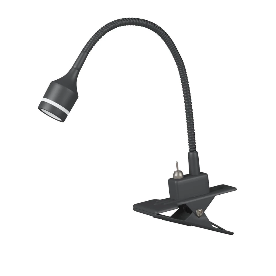 321701 PROSPECT 9.5" 14.5" LED CLIP LÁMPARA NEGRO TOMA INTELIGENTE COMPATIBLE Foto 4 de 4