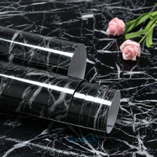 10FT Marble Contact Paper Self Adhesive Peel Stick Wallpaper Kitchen Cabinet