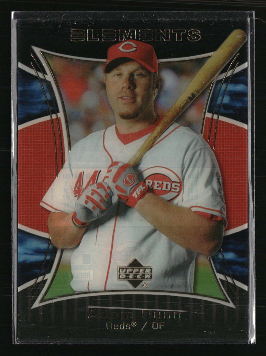 Adam Dunn 2007 Upper Deck Elements #96 Baseball Card