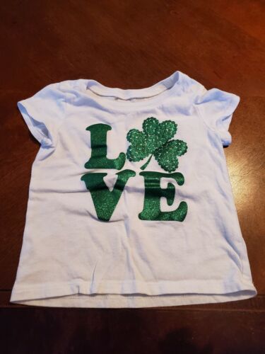 The Childrens Place 18-24 Months Saint Pattys Day Love Tshirt - 第 1/2 張圖片