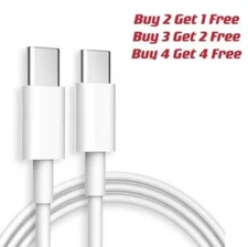 For iPad 10th Gen 2022 6-FT Type C to Type C Cable Fast Charger Charging Cord
