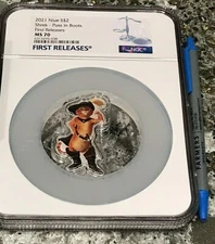 2021 SHREK SERIES-PUSS IN BOOTS-1 OZ .999 SILVER COIN-NGC MS70 FIRST RELEASES-J1