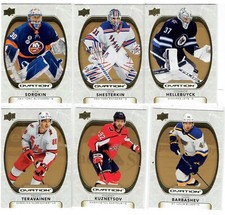Single Card - 2021-22 Upper Deck Ovation Hockey Gold Foil Parallel - U Pick!