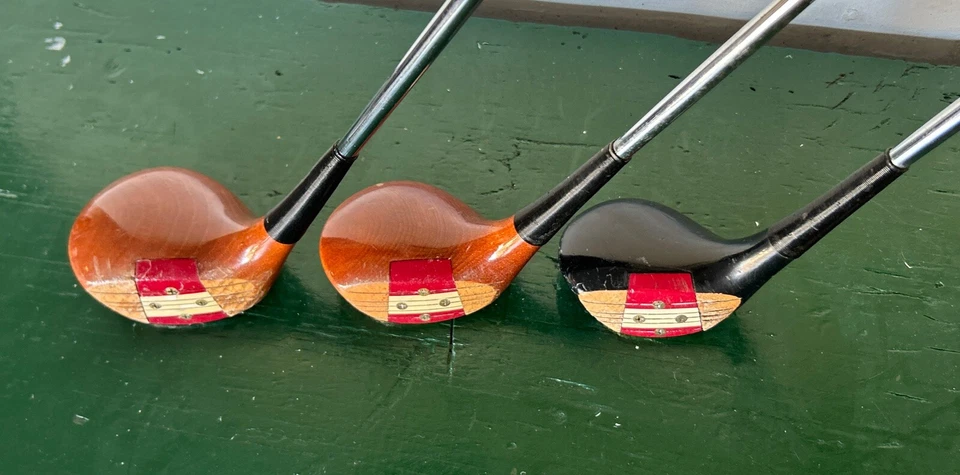 Wilson Staff Tour Block Persimmon Driver - 3 - 4 Woods Set 4300 - Image 2 of 4