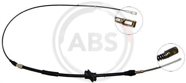 A.B.S. K10137 Seilzug, Feststellbremse Links FüR Audi-image