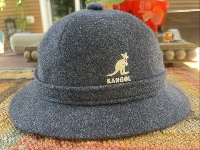 Vintage Kangol Bermuda Casual - Blue - Size Extra Large XL Winter
