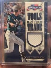 2025 Panini Crusade - #TTS-CER - Colt Emerson Tools Of The Trade Relic Mariners