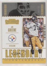 2020 Panini Contenders Legendary Gold 39/49 Joe Greene #LC-JGR HOF rf2