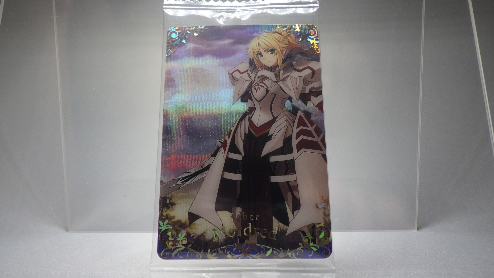 Mordred FGO Fate Grand Order Twin Wafer ST02 Bandai Japón Konoe Ototsugu