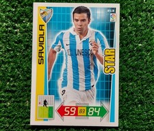 PANINI CARD ADRENALYN XL 2012/13 MALAGA N°213 SAVIOLA LEAGUE CARD 2013 ⚽️