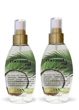 2 Bottles OGX Nourishing  Coconut Oil Weightless Hydrating Oil Hair Mist  4oz