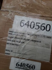 Imprint Glossy Double PE Liner Glossy Print Film Grey Adhesive 60" x 164 ft NEW