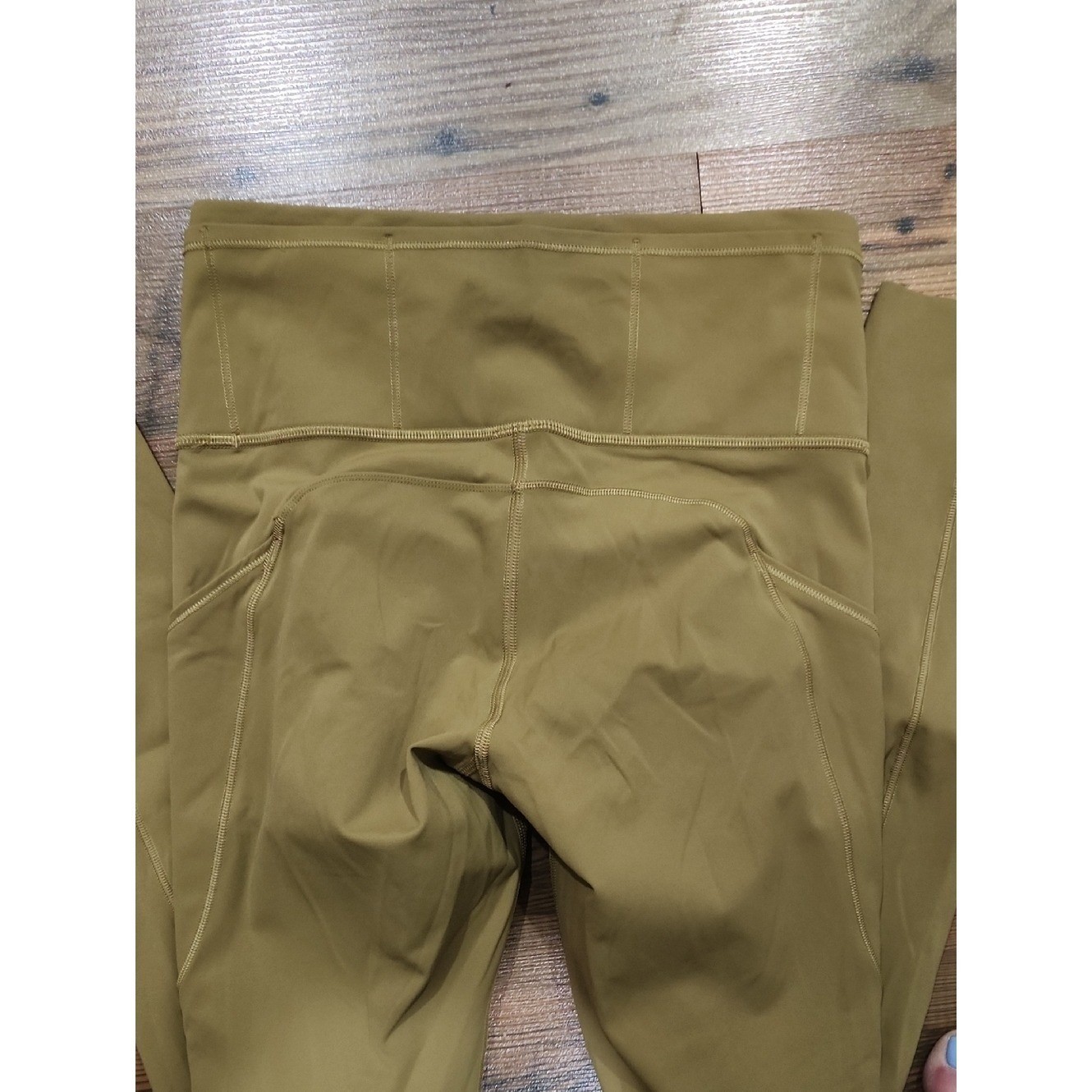 Lululemon Fast and Free High-Rise Tight Non-Reflective Grape Leaf Running 6 Crop image 5