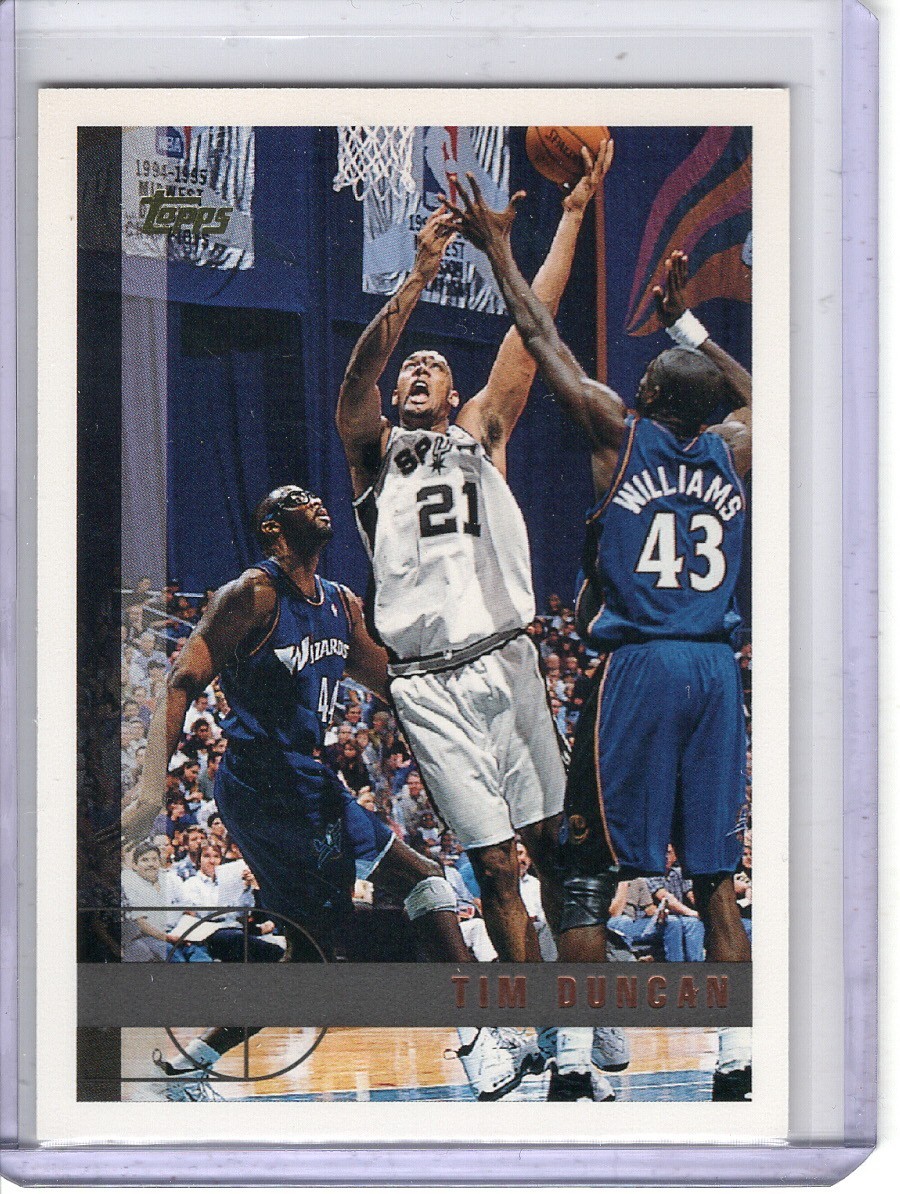 1997 TOPPS TIM DUNCAN ROOKIE/RC #115