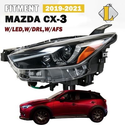 Fit Mazda CX-3 2019-2021 Left LED Headlight Full LED AFS DH5C51040 OE Type