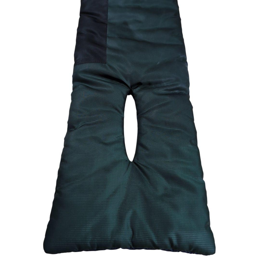 LOEWE Scarf Logo Patch Panel Down Muffler Multico… - image 6