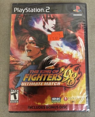 King of Fighters '98: Ultimate Match (Sony PlayStation 2, 2009) Brand New Sealed