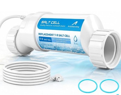 Salt Cell - up to 25,000 Gallons Swimming Pool Chlornie...