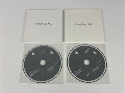 NEW MacBook Mac OS X Install Disc 1 & 2 Version 10.5 - 3A158
