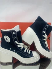 Converse Women's Chuck Taylor 70 Heel Hi Black/Egret