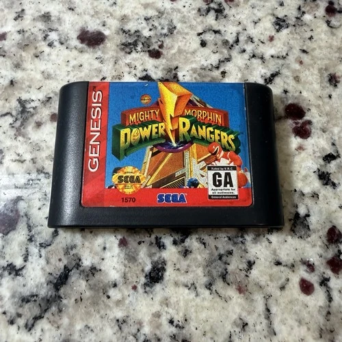 Mighty Morphin Power Rangers (Sega Genesis, 1994) Cartridge Only TESTED