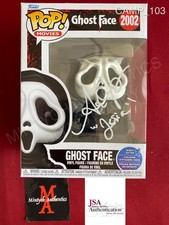 Anna Camp autographed signed Ghost Face Funko Pop #2002 Scream 7 Jessica JSA COA