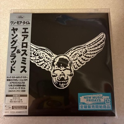 Aerosmith & YUNGBLUD One More Time Japan Limited Edition SHM-CD Japanese Obi New