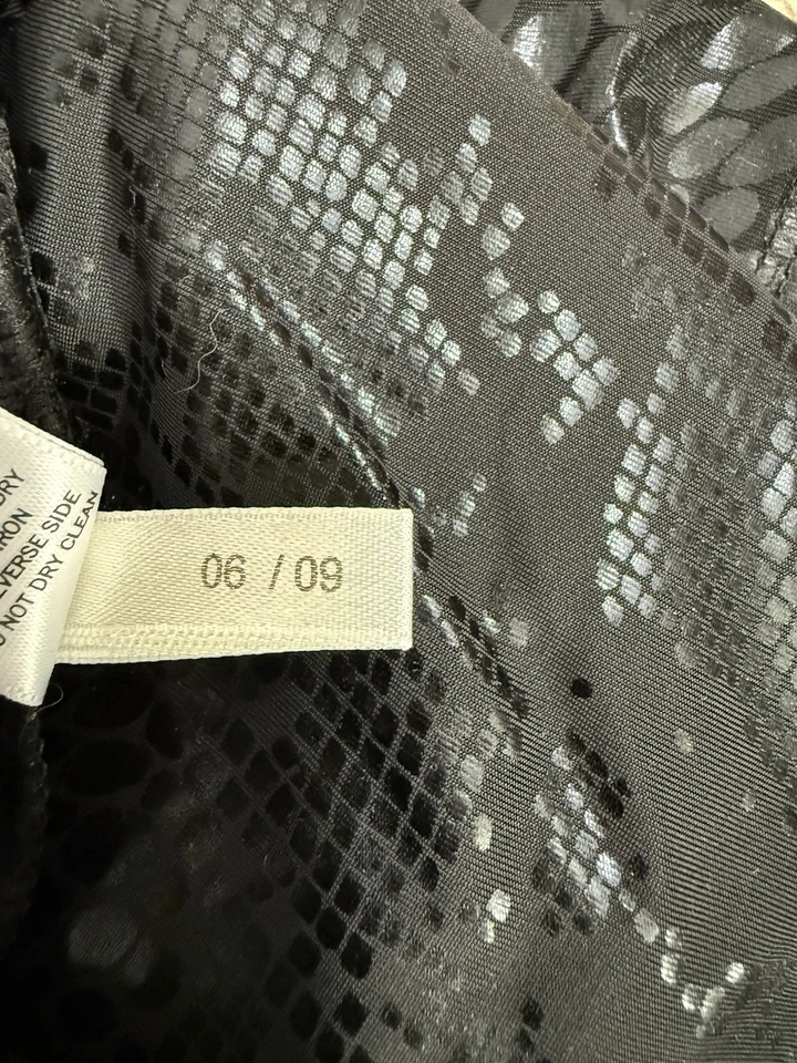 Express Faux Snakeskin Leather Mini Skirt Size XS (NWT) - Image 4 of 4