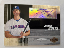 2006 Topps Co-Signers Baseball AUTO 105 Jason Botts (RC), Texas Rangers