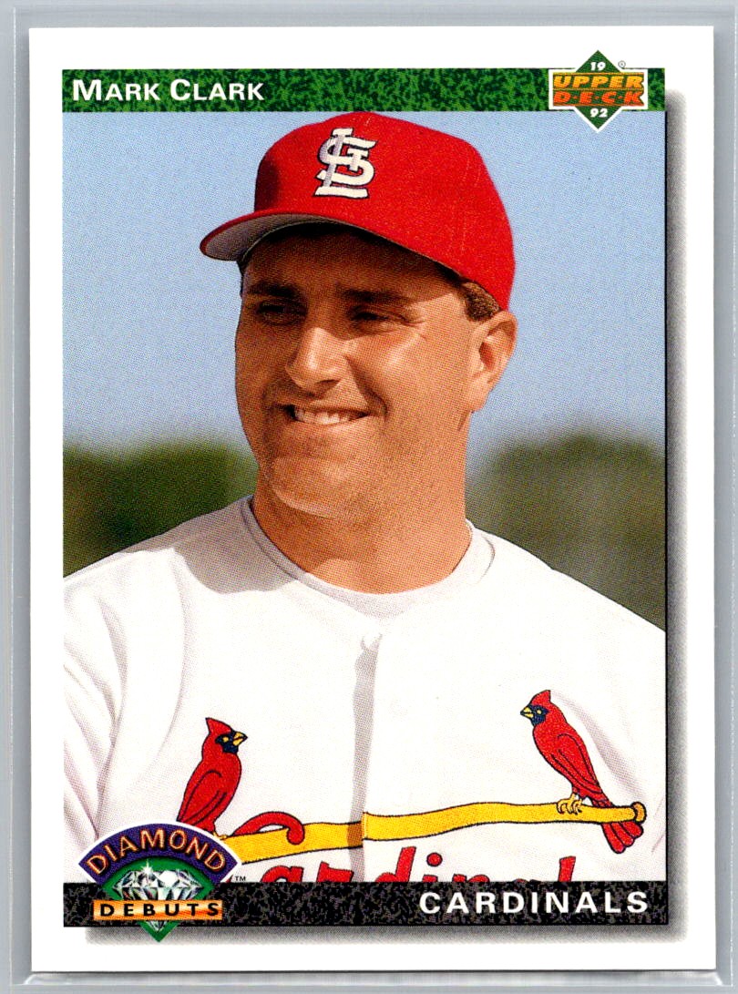 Mark Clark 1992 Upper Deck St. Louis Cardinals 773 RC