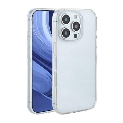 Reiko 2X Clean Clear PC & TPU Bumper Case for Apple iPhone 16 Pro