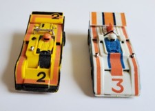 1977 TCR Pro- Am HO Scale Slotless Pro Am Mark 2  Mark 3 Racing Cars