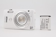 Nikon COOLPIX S6900 White Compact Digital Camera Used Excellent Condition