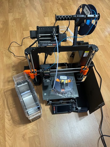 Prusa Mk4s + MMU3 +Filament Dryer w/ silk color changing filament