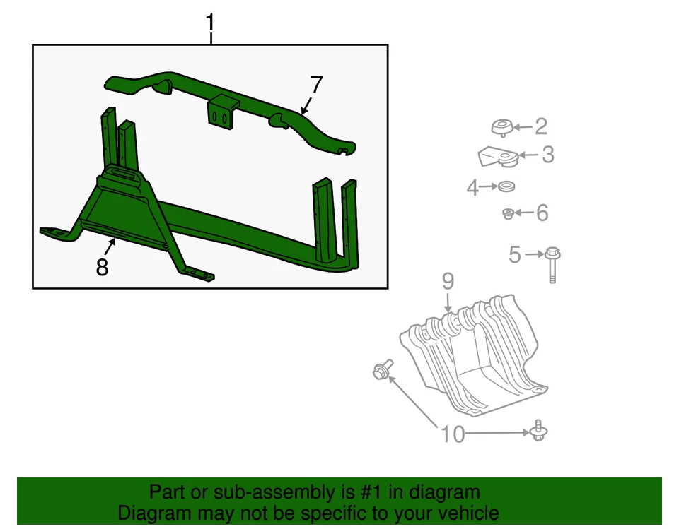 Soporte radiador GM 25815981 original Foto 4 de 4