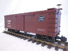 4254C Delton C&S Box Car  G Scale