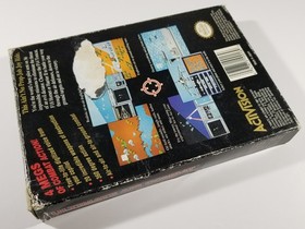 &curren; Ultimate Air Combat &curren; Game Original W/ Box No Manual Nintendo NES Authentic