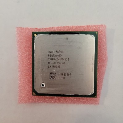 Intel Pentium 4 2.8GHz 1MB 533MHz Socket 478 CPU Processor SL7N8 Prescott