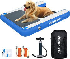 Inflatable Dog Water Ramp, Inflatable Dog Dock Ramp Ladder for Pools, Boats, Doc