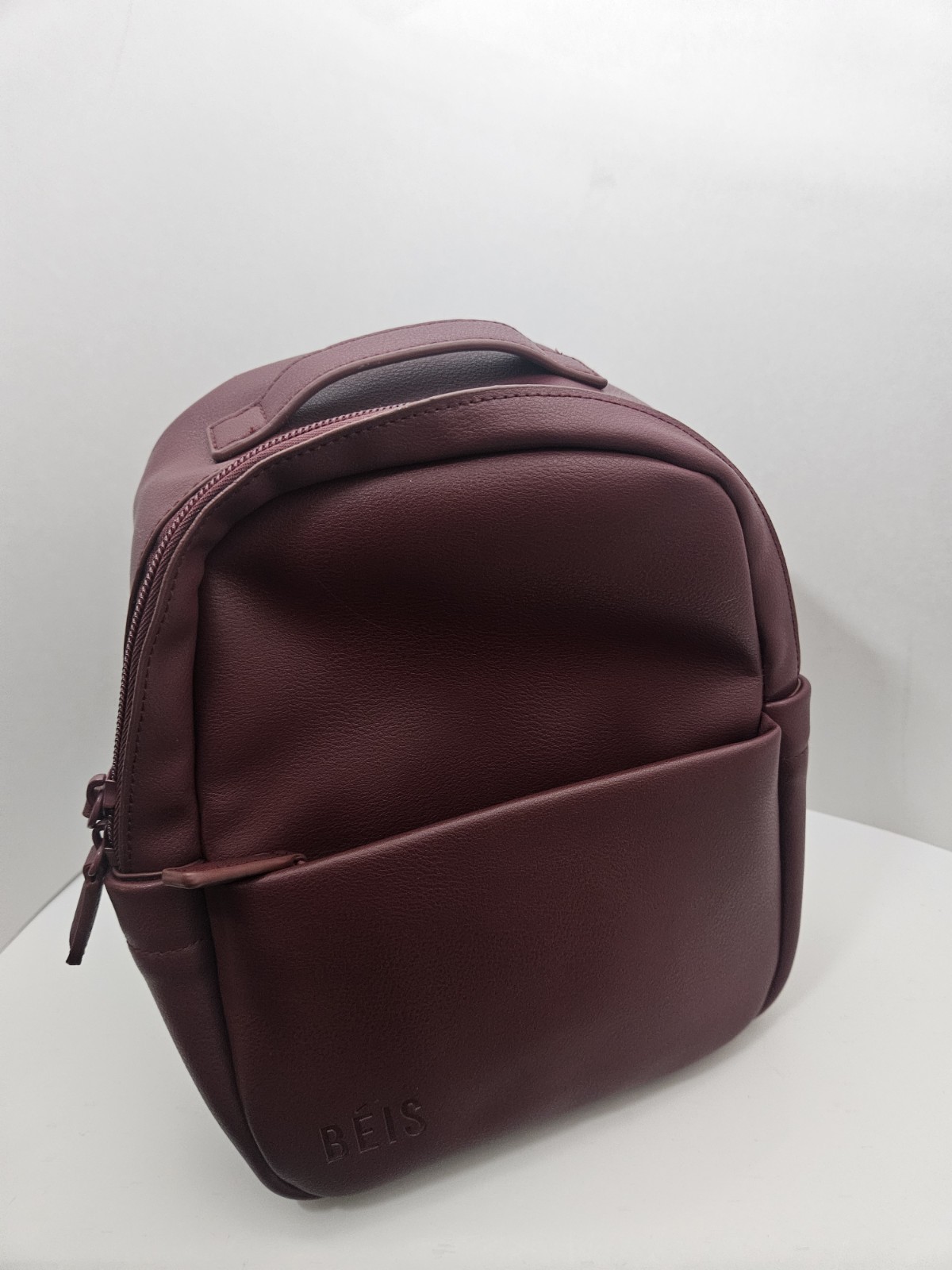 Beis The Essential Mini backpack In Burgundy - image 1