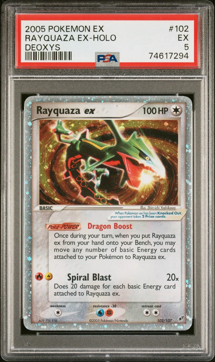 Pokémon TCG EX Deoxys Ultra Rare Individual Collectible Card Game