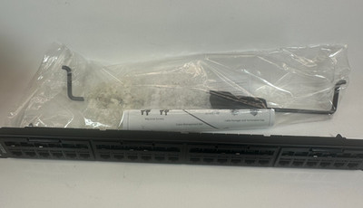 Belden RV6PPF1U24BK CAT6+RevConnect Patch Panel 24 Count Black - Preloaded