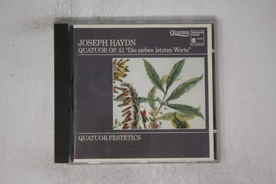 Joseph Haydn Quatuor Op 51 Die Sieben Letzten Worte CD Festetics