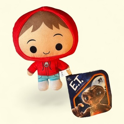 BNWT ET. The Extraterrestrials Elliot Red Hoodie 6'' Stuffed Animal Toy Factory
