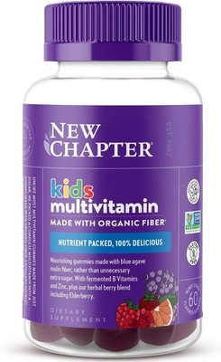 Gomitas multivitamínicas para niños, 50 % menos azúcar, a partir de los 4 años