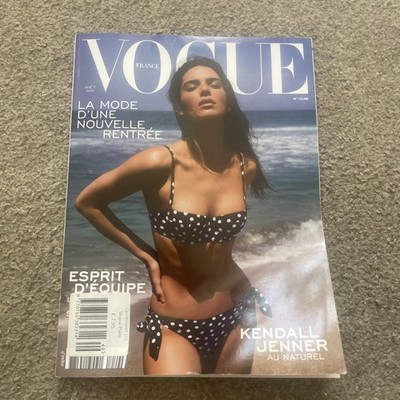 VOGUE France Magazine August 2024 #1049 Kendall Jenner Cover