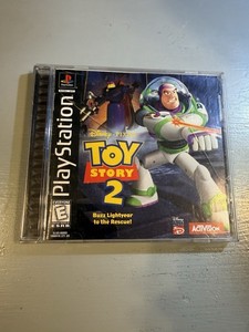Toy Story 2 Sur PS1 – PAL FR – Complet, Bon état, Quelques Micro-rayures