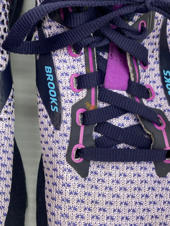 Zapatos Brooks Adrenaline GTS 22 para mujer talla 9,5 púrpura azul marino para correr 1203531B570 Foto 3 de 4